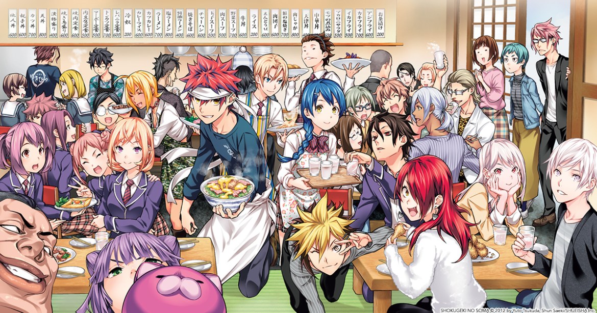 Anime About Cooking Competition